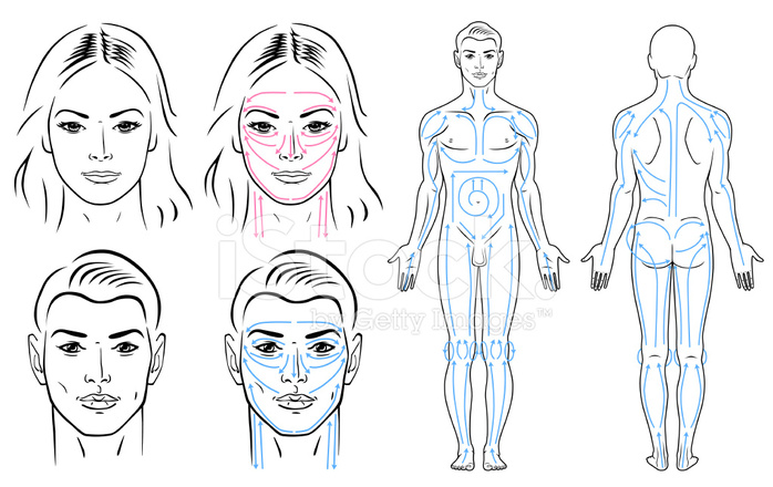 Grafiki - 12642069-facial-body-massaging-lines-for-man-and-woman.jpg