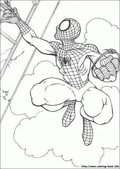 Spiderman - Spiderman - kolorowanka 116.GIF
