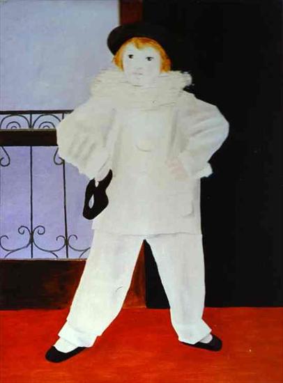 1925-1973 de la fin des annes vingt jusqu sa mort - 1925 Paulo en Pierrot.jpg