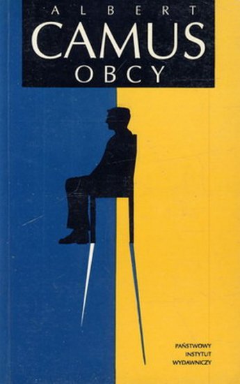 Albert Camus - Obcy - okładka książki - Państwowy Instytut Wydawniczy, 1995 rok.jpg